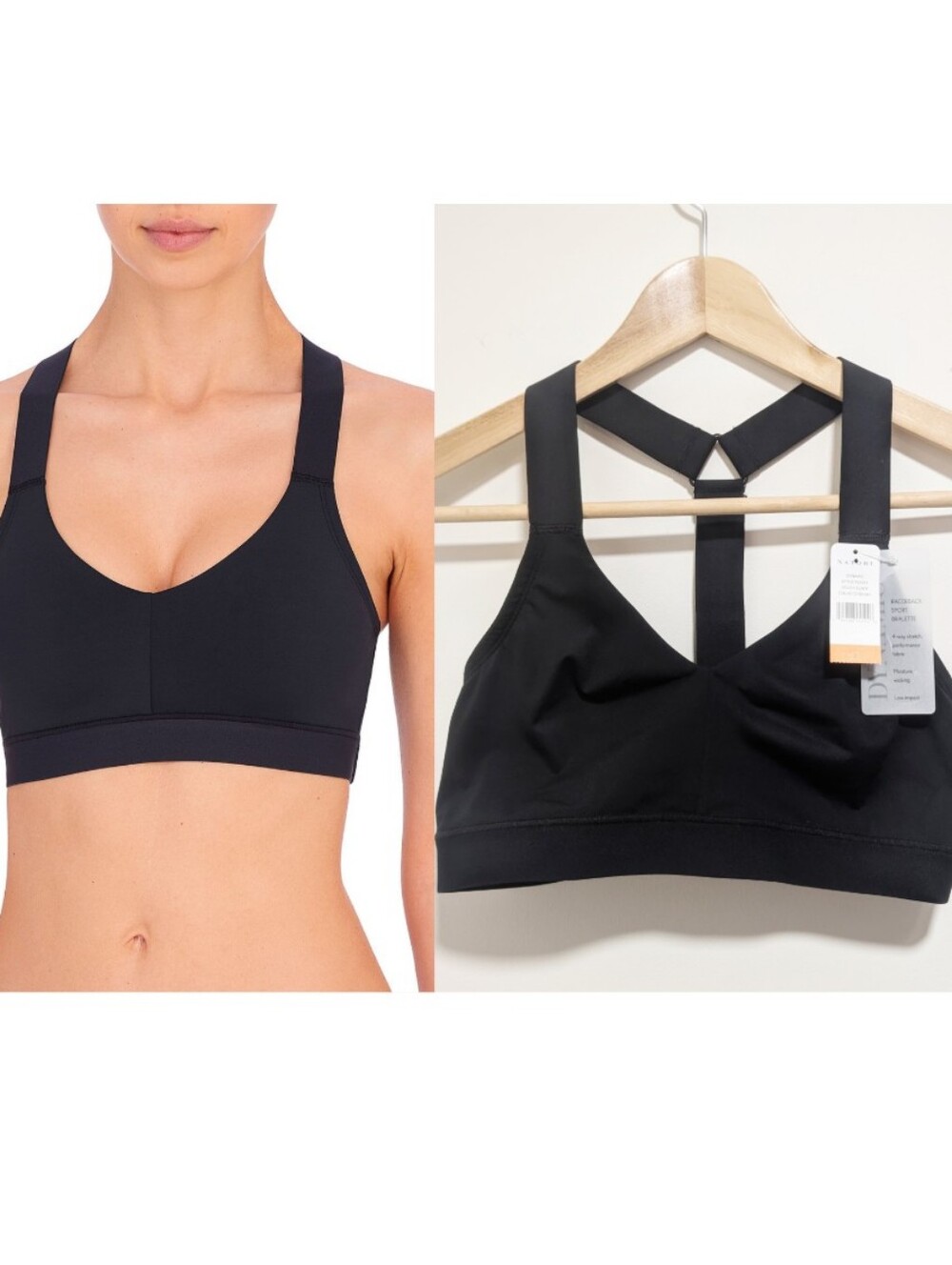 Natori | Dynamic Racerback Sport Bralette In Black